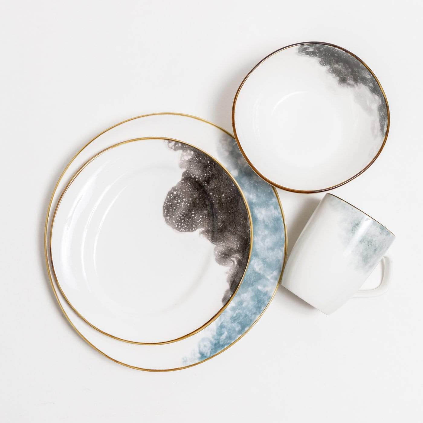 (Store Closing Sale) Alabaster Dinnerware Set