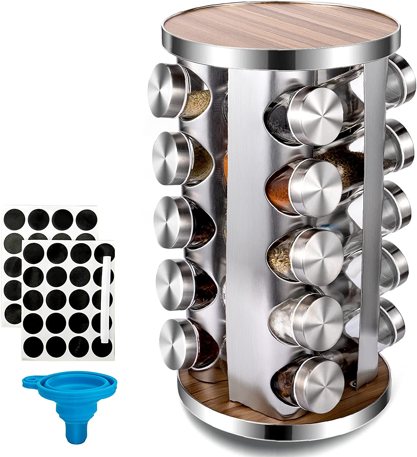 (Store Closing Sale) Spice rack, rotatable spice rack