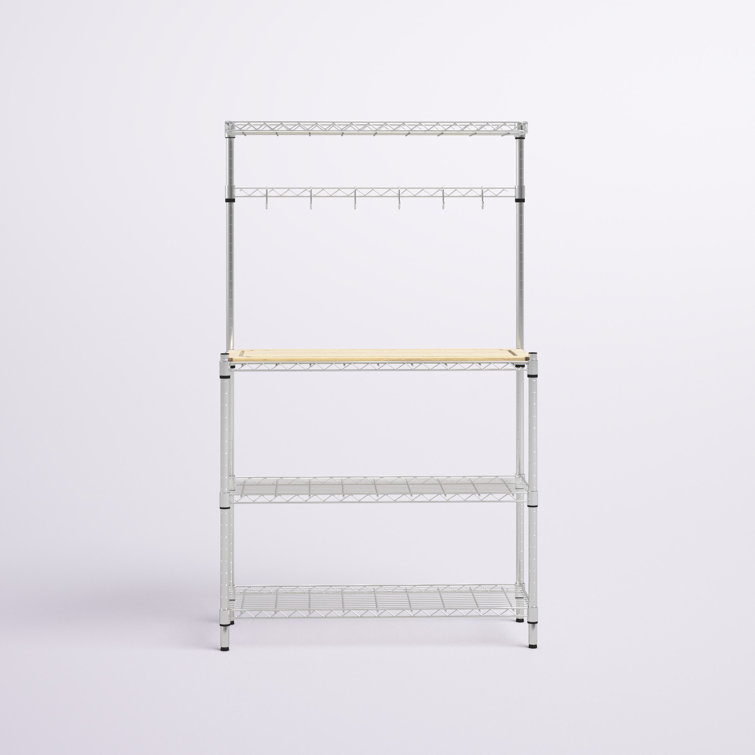 Enos 36'' Chrome Standard Baker's Rack