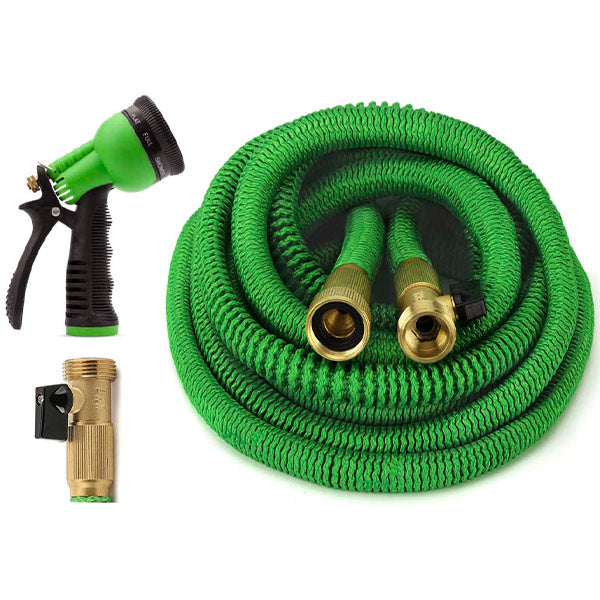 Expandable Garden Hose With Nozzle