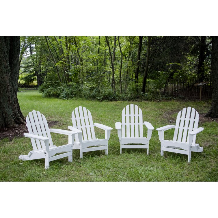 Alprentice Plastic/Resin Folding Adirondack Chair