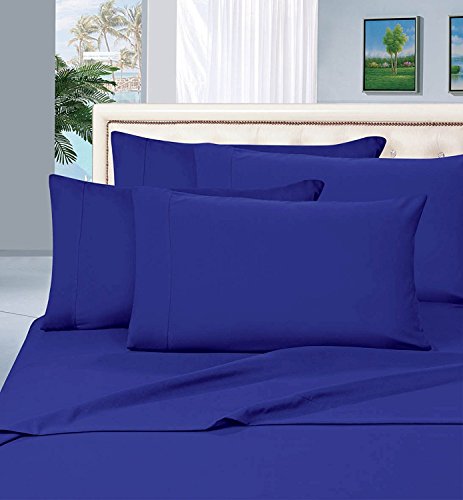 Wrinkle Resistant Luxury 6 pcs Bed Sheet Set 1500 Thread Count Egyptian Quality Silky Soft