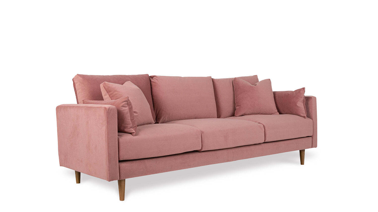 Anna Velvet 3 Seat Sofa