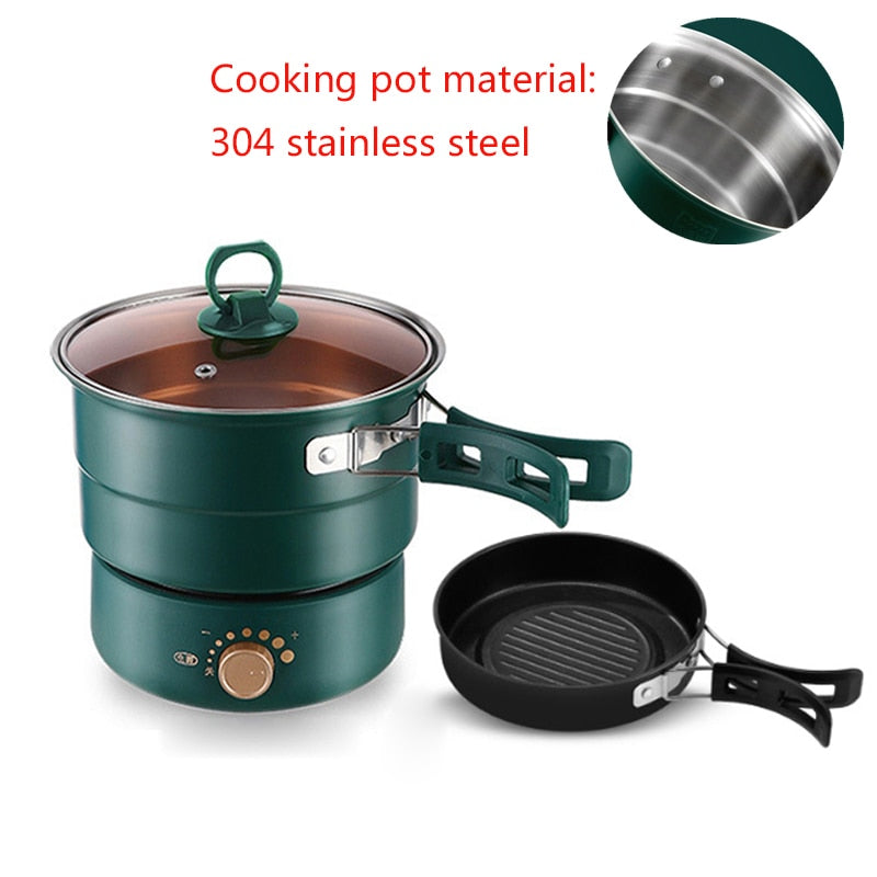 (Store Closing Sale) Electric Split Foldable Multicooker Frying Pan